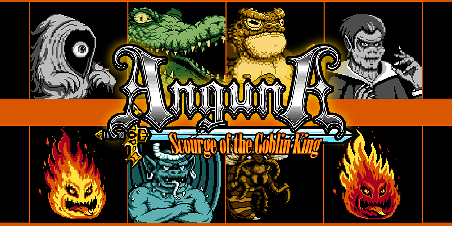 Anguna: Scourge of the Goblin King by The6502Collective