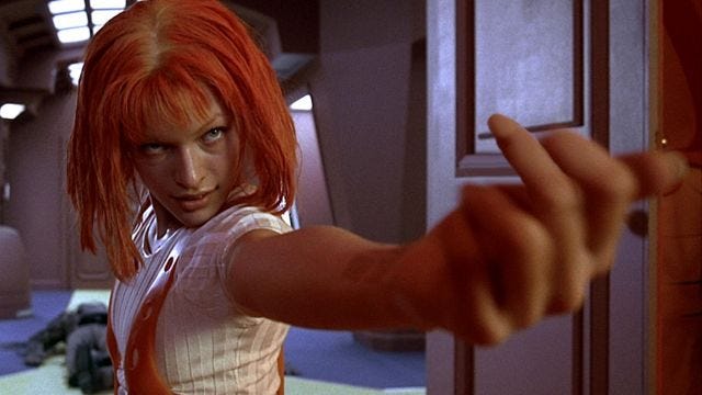Leeloo's (Milla Jovovich) temporary tattoos as seen in The Fifth Element |  Spotern