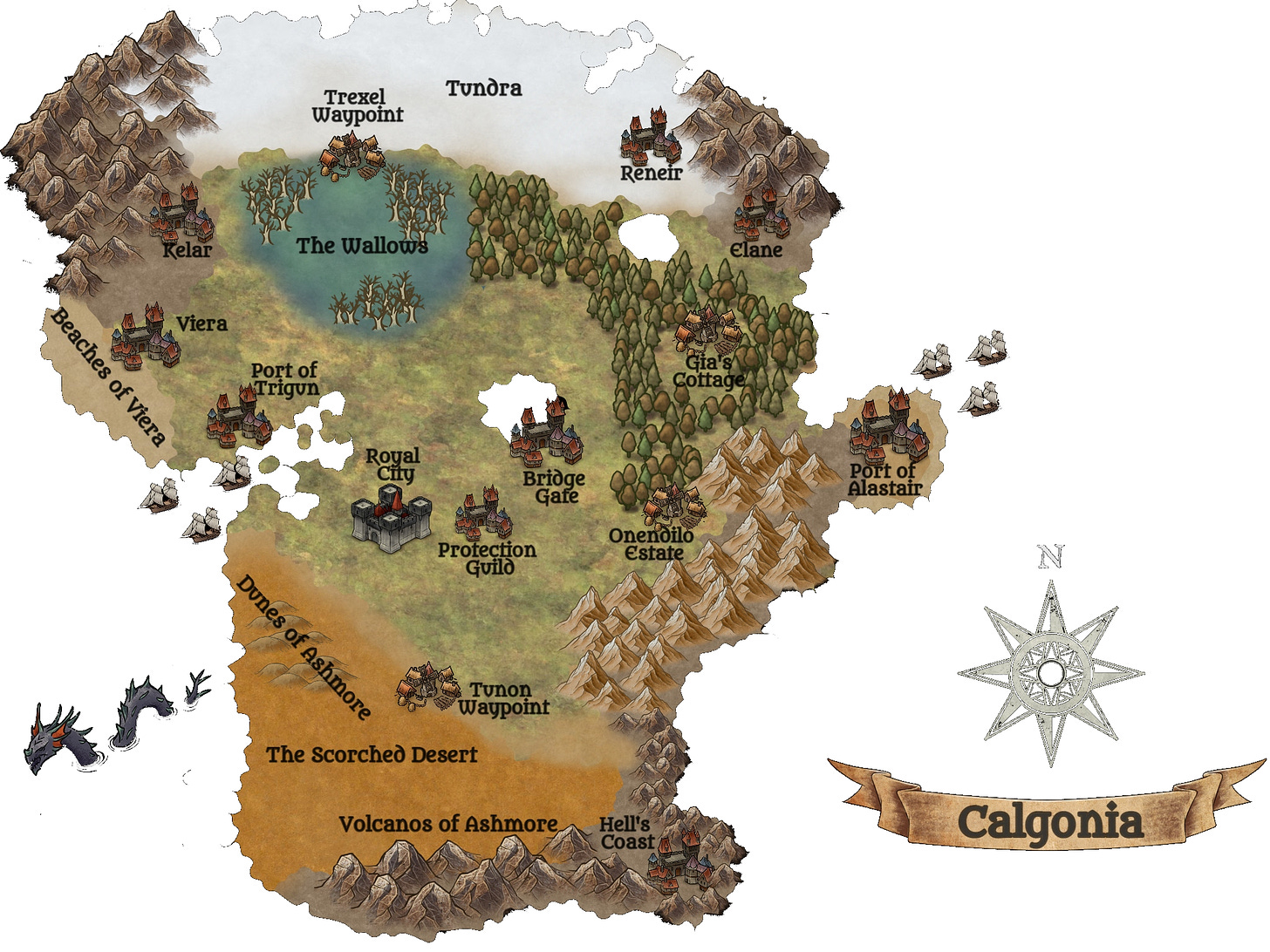 Map of Calgonia