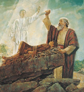 Abraham and Isaac - by Brett Fleming - Life of Abundance