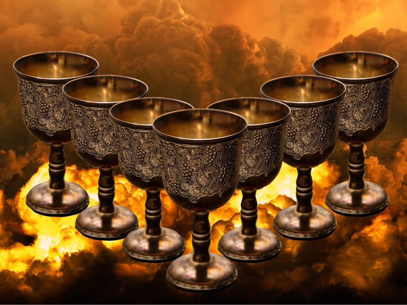 The Cataclysmic Unveiling: Unveiling the Seven Bowls of Divine Fury in Revelation