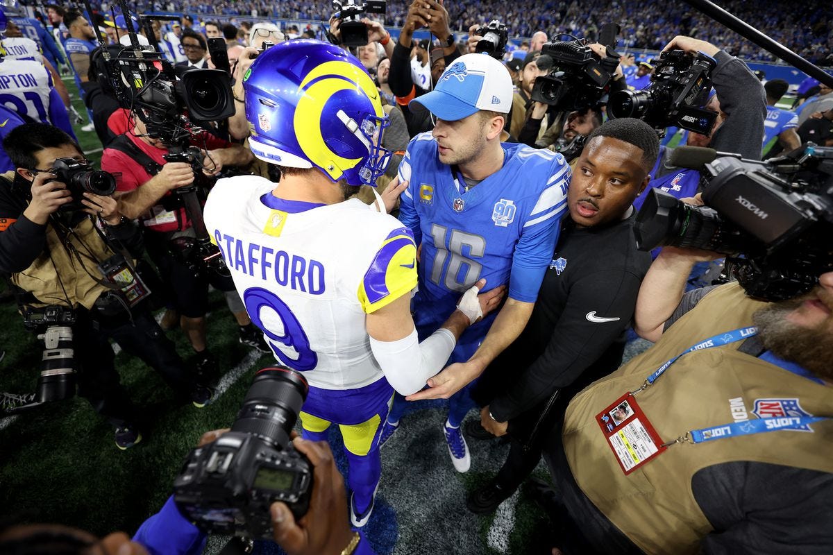 Detroit Lions vs. Los Angeles Rams stock report: 9 movers after Lions'  playoff win - Pride Of Detroit