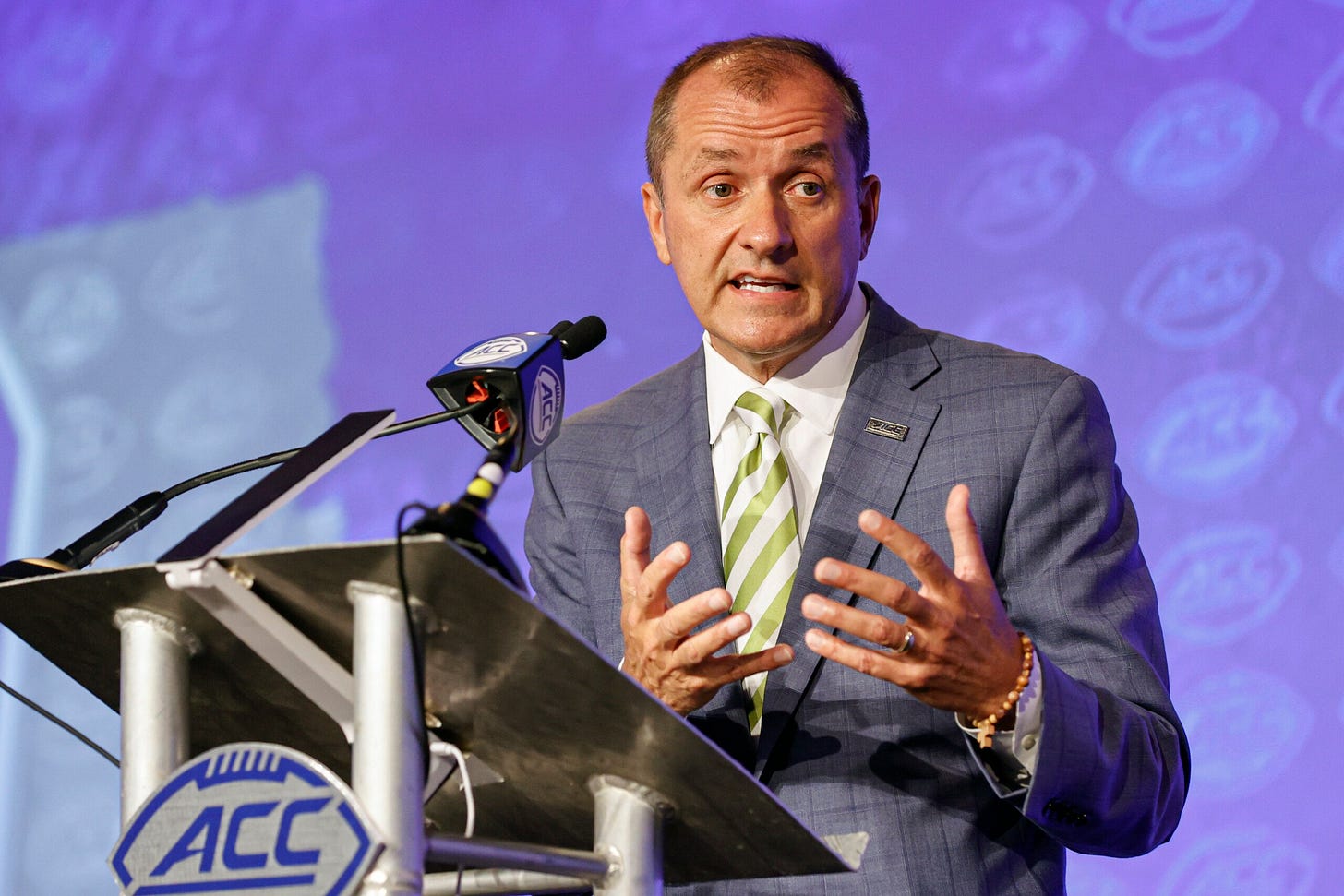 ACC commissioner Jim Phillips is holding out hope for a 'really good  ending' despite league turmoil - ABC Columbia