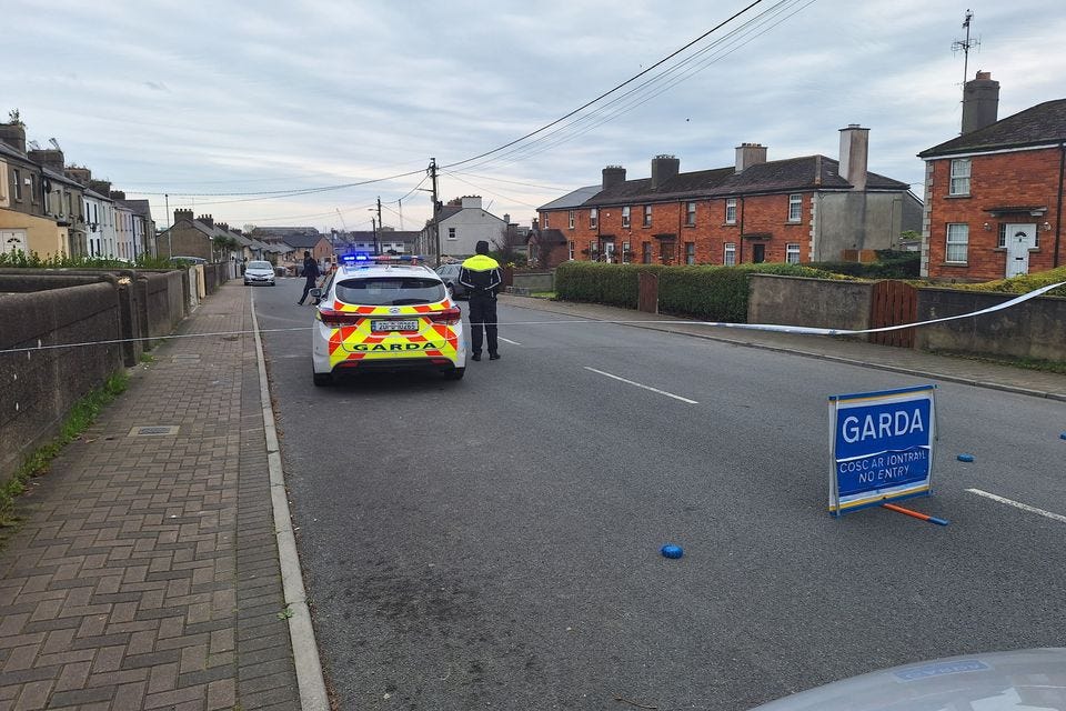 An Arklow man was pronounced dead after his vehicle collided with a parked car on Arklow's Abbey Street on Monday evening.