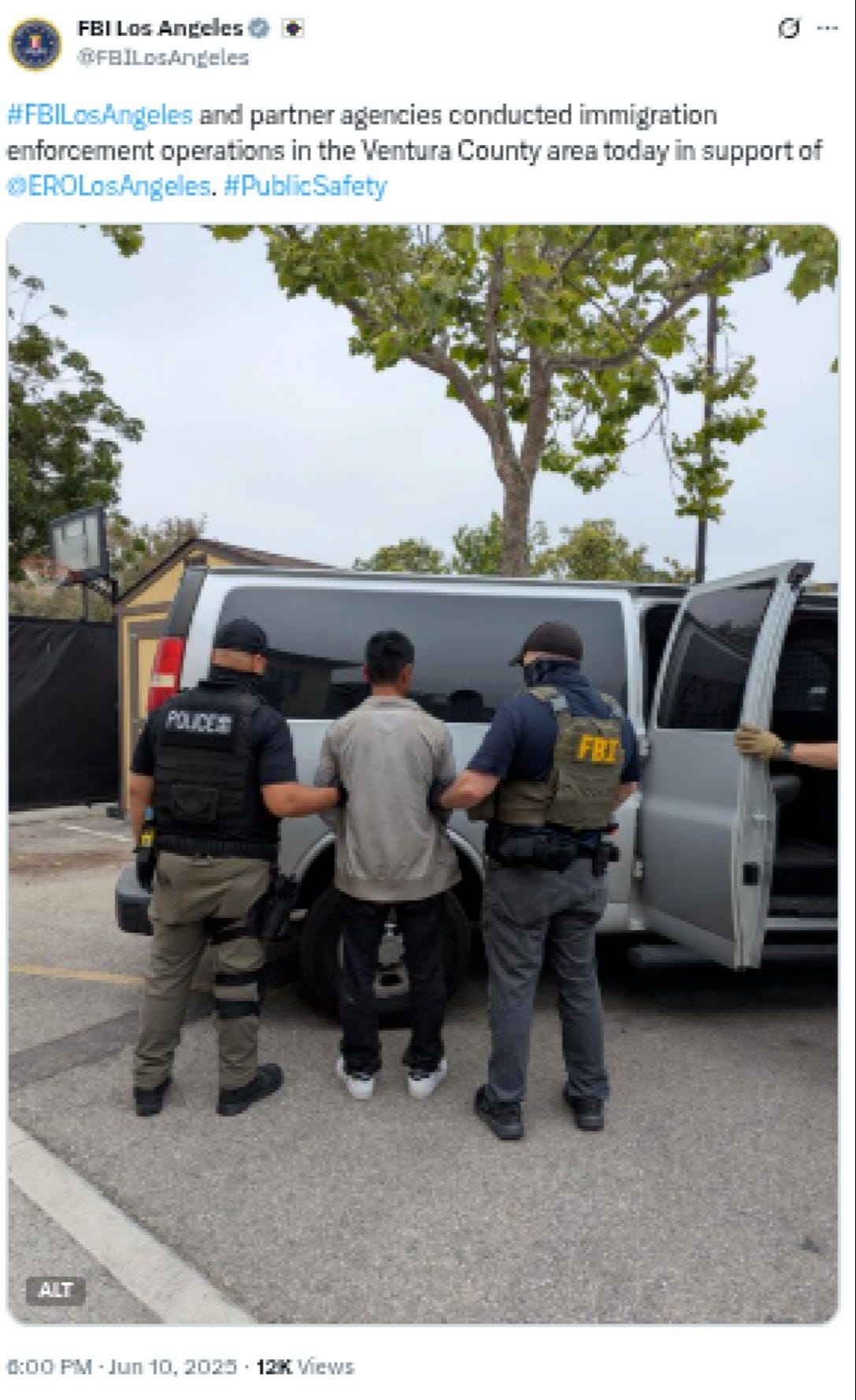 FBI Agents assisted immigration authorities in arrests of California farmworkers FBI Agents assisted immigration authorities in arrests of California farmworkers