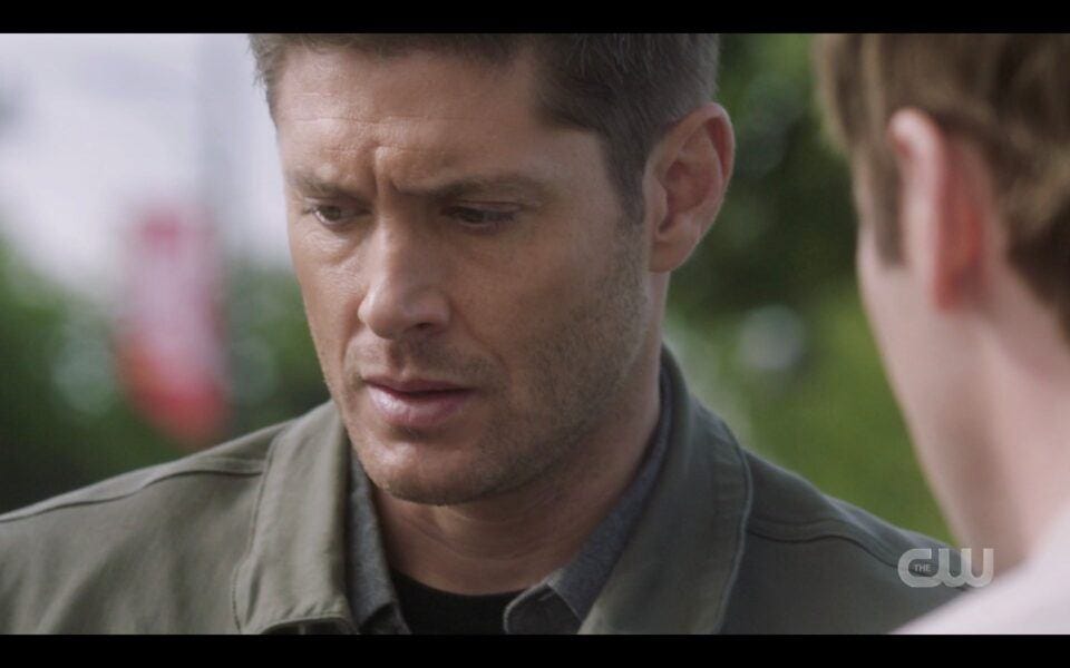 SPN Dean Winchester tells Jack Castiel is dead 1519