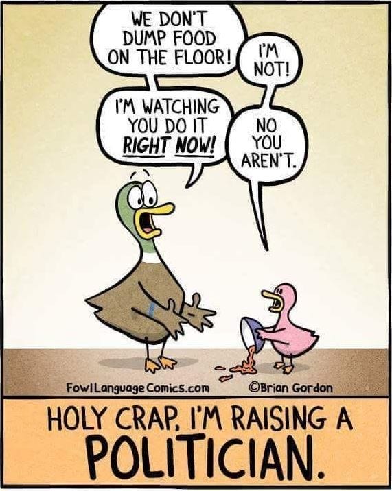 raising a politician