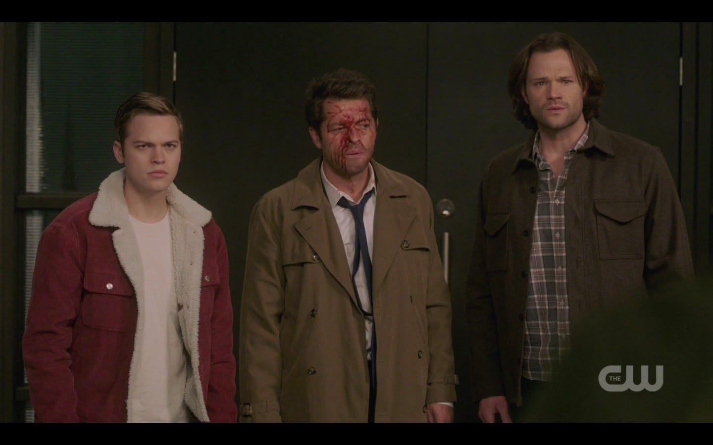 supernatural jack castiel sam winchester watch michael snap fingers 1409