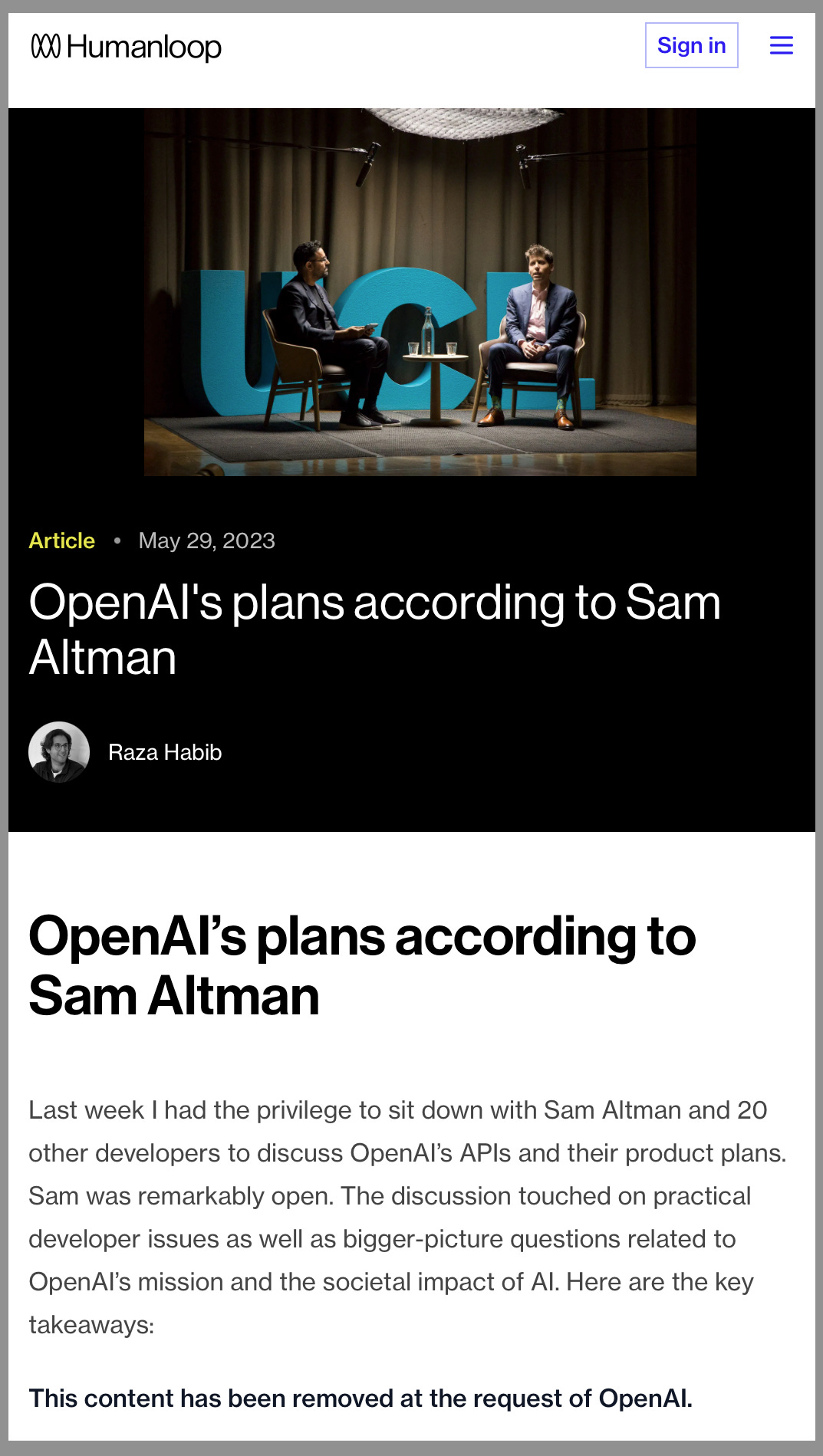 OpenAI’s plans according to Sam AltmanOpenAI’s plans according to Sam Altman