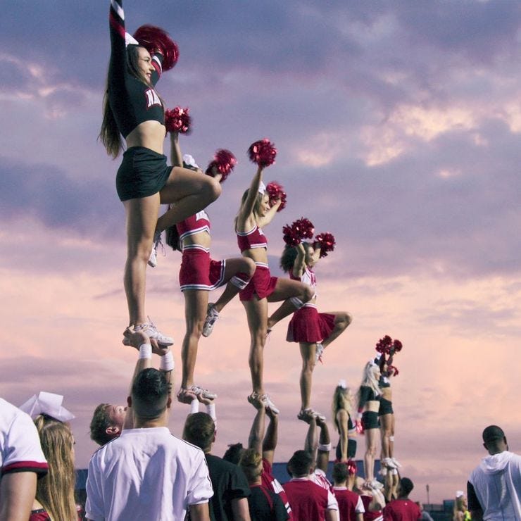 Cheer courtesy of Netflix 