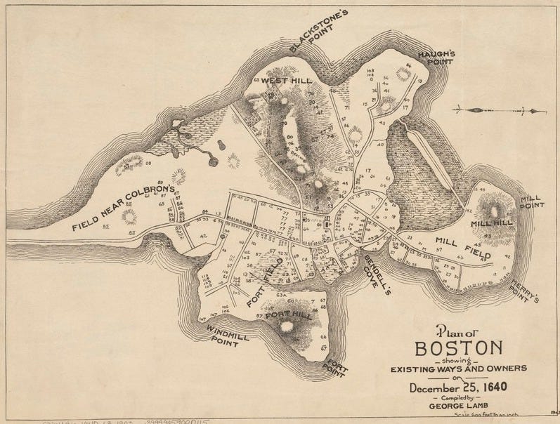 Boston in 1640