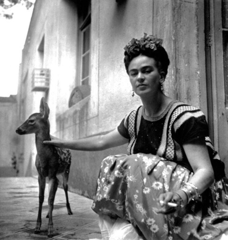 Nickolas Muray | Frida with Granizo (1939) | Available for Sale | Artsy