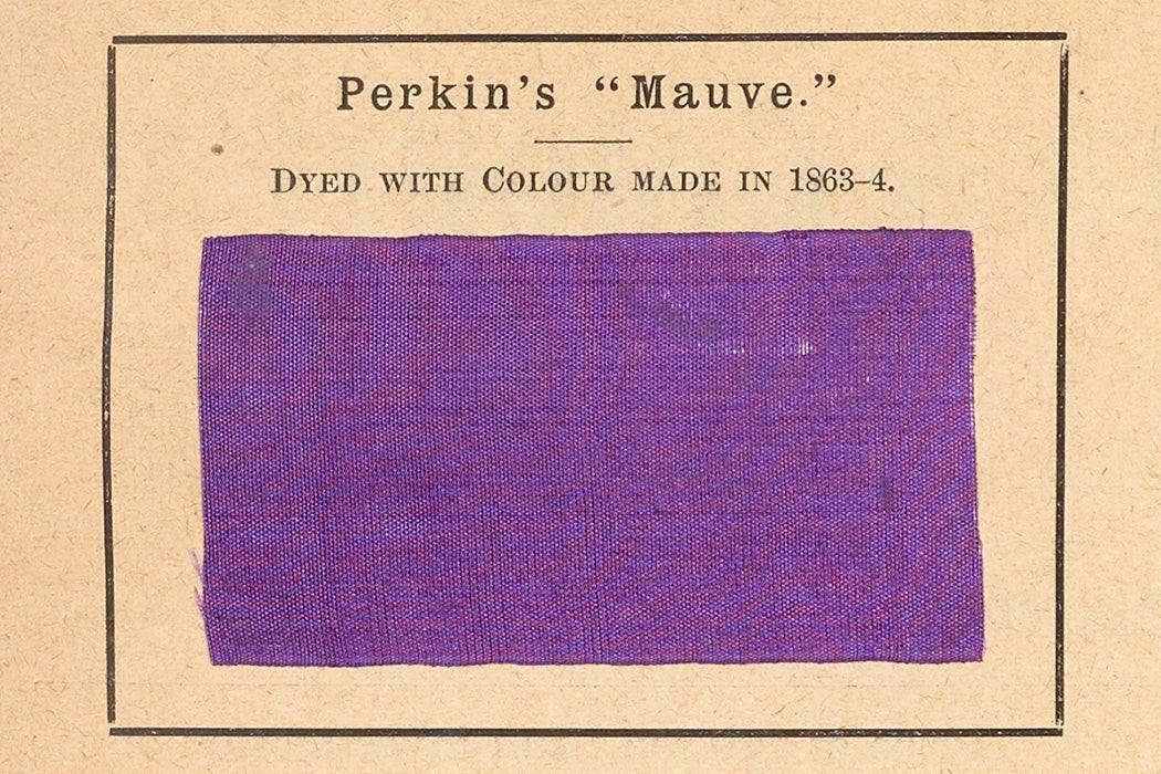 Sample of Perkin's Mauve