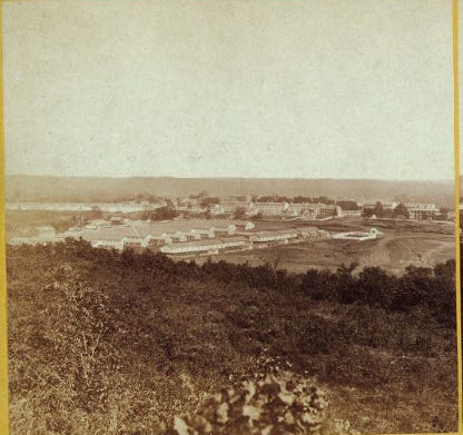 Gardner photo of Leavenworth 1867