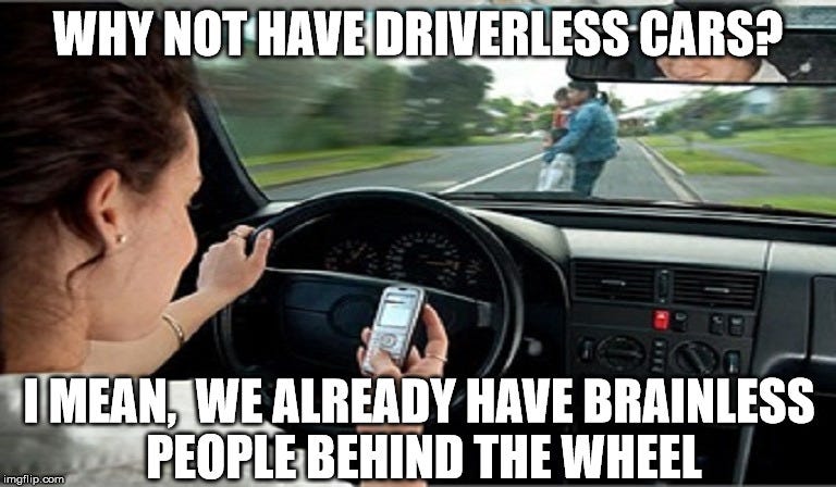 Texting While Driving - Imgflip
