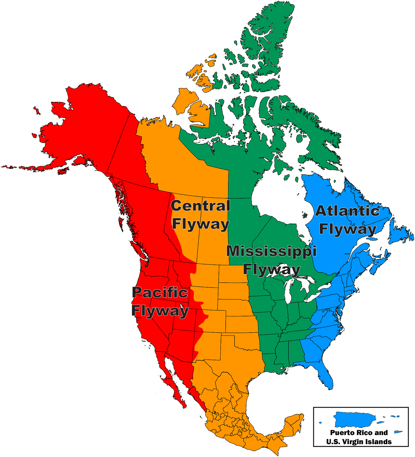 migratory-bird-program-administrative-flyways-state-and ...