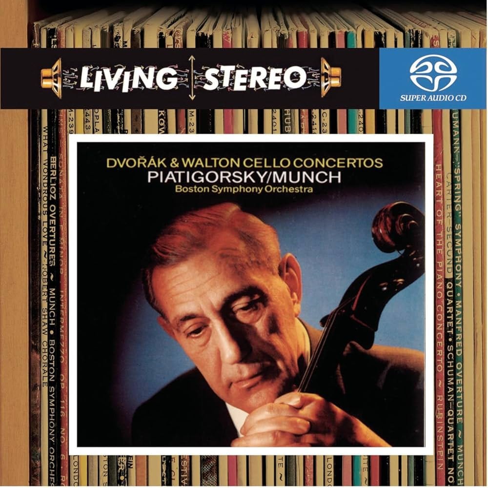 Anton Dvorak, William Walton, Charles Munch, Boston Symphony Orchestra,  Gregor Piatigorsky - Dvorák; Walton: Cello Concertos - Amazon.com Music