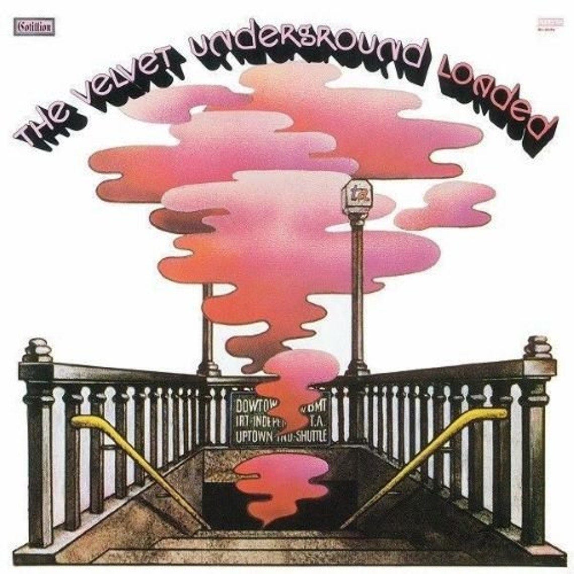 The Velvet Underground 'Loaded' clear vinyl record LP image 1