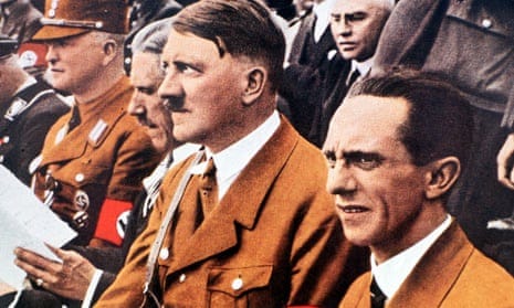 Hitler and Goebbels