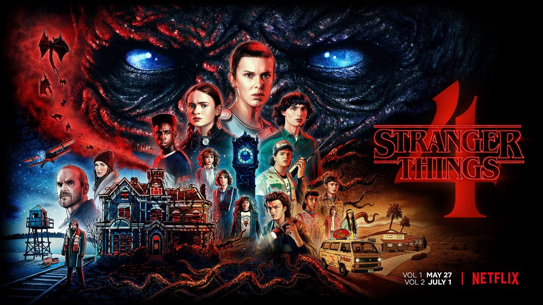 Os impactos causados pela 4° temporada de Stranger Things