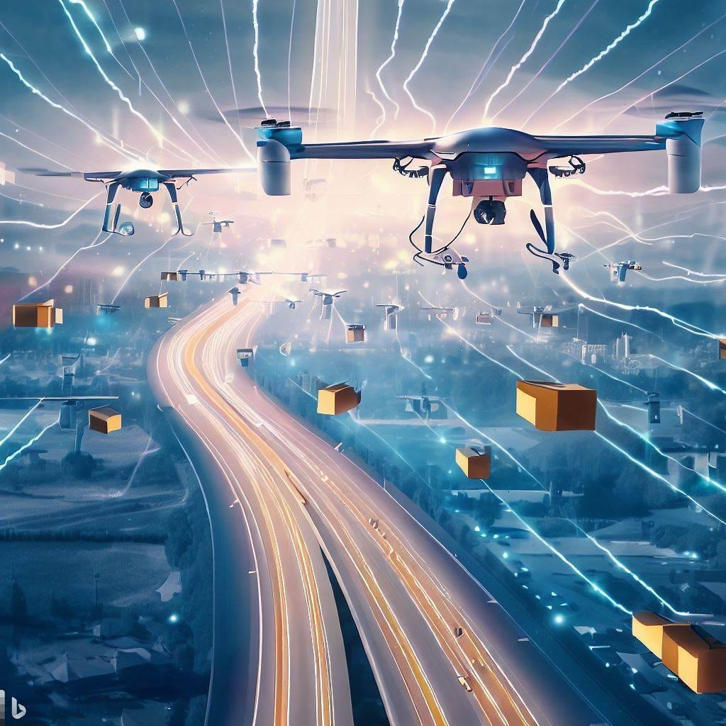 A New Era of Transportation: The Impact of Drone Superhighways in India! |  by Sheriff Babu | Jun, 2023 | Medium