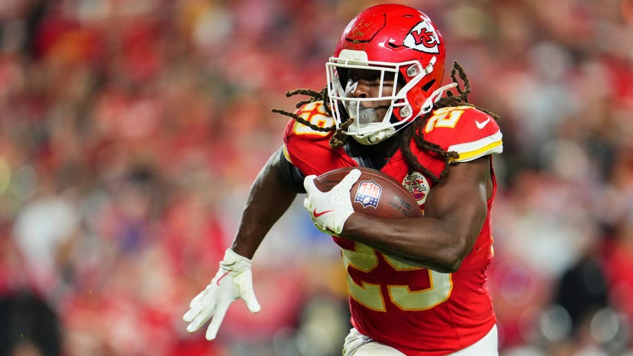 How Kareem Hunt went from free agent to Chiefs powerhouse - ESPN
