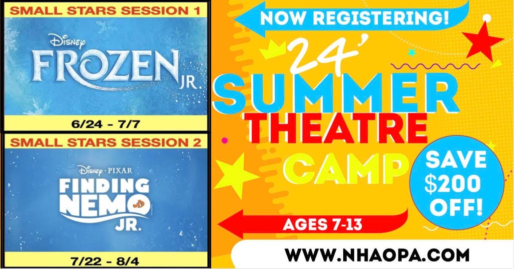 Summer Musical Theatre Camp Ages 7 - 13