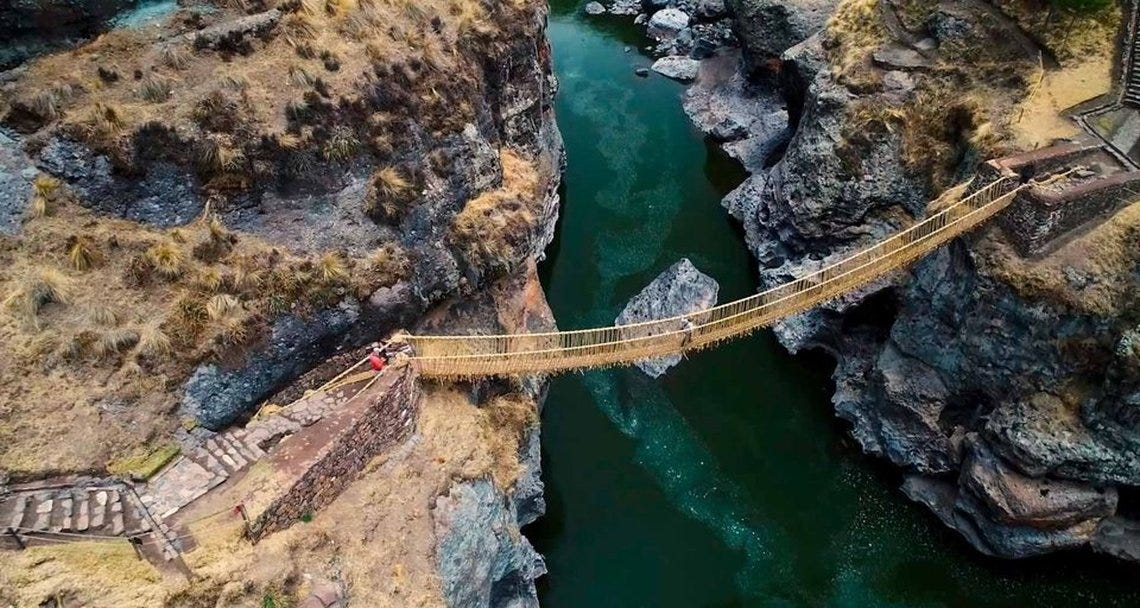 Q'eswachaka Bridge: The Last Inca Bridge