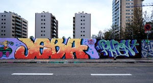 graffiti in Barcelona