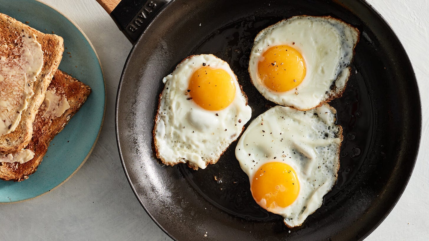 Sunny-Side-Up Eggs Recipe - NYT Cooking