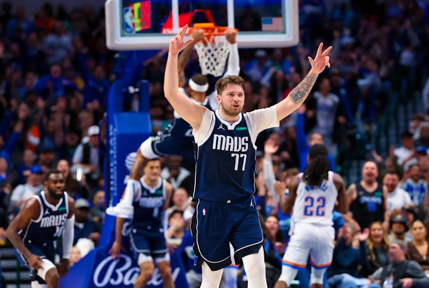 Doncic, fortified Mavericks overwhelm Thunder | SaltWire