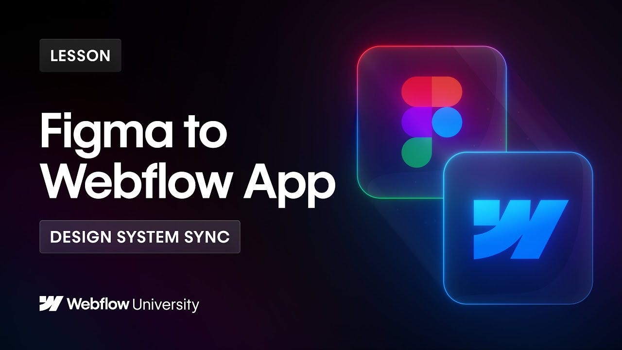 Introducing the Figma to Webflow App: seamlessly sync design systems -  YouTube