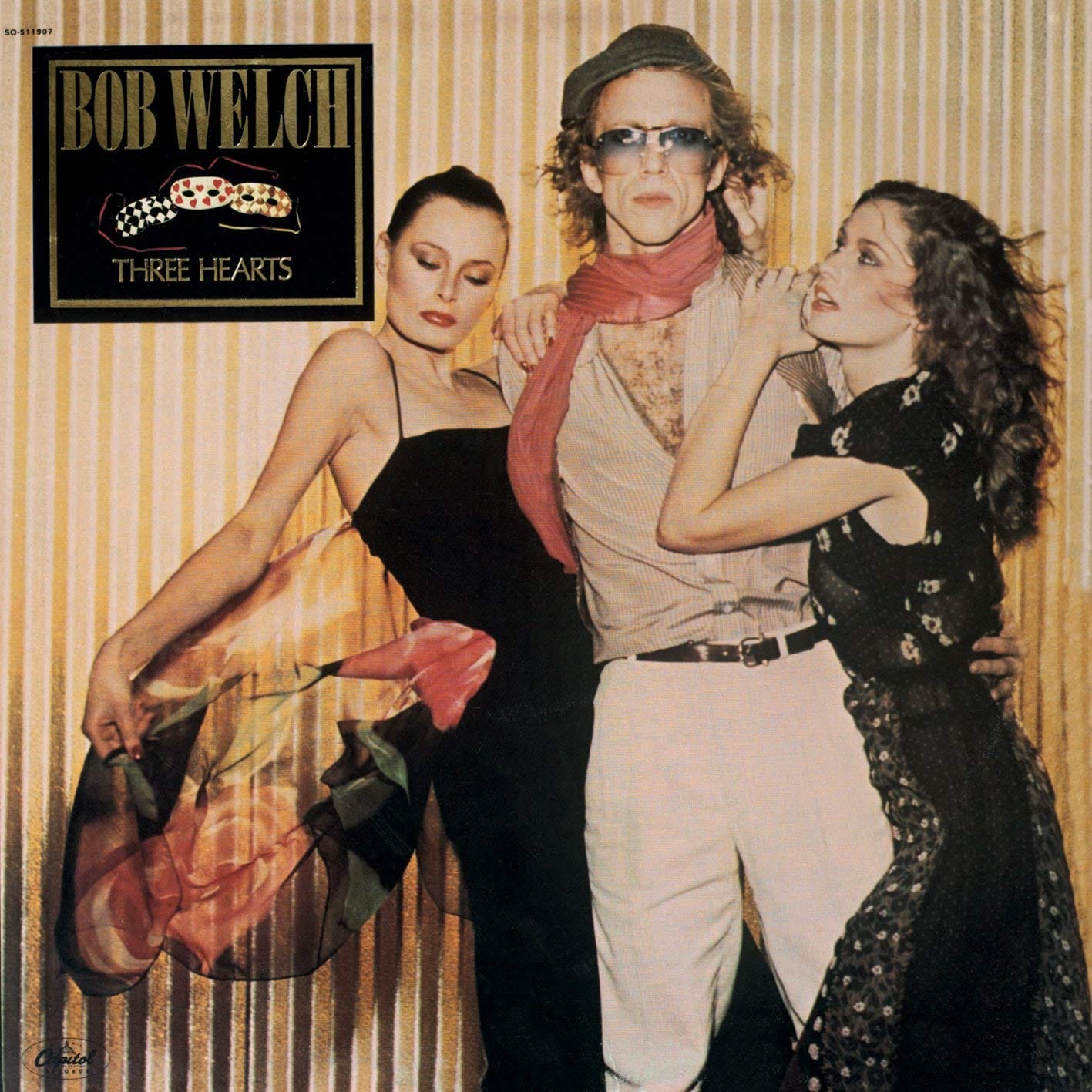 Bob Welch album cover: Three Hearts