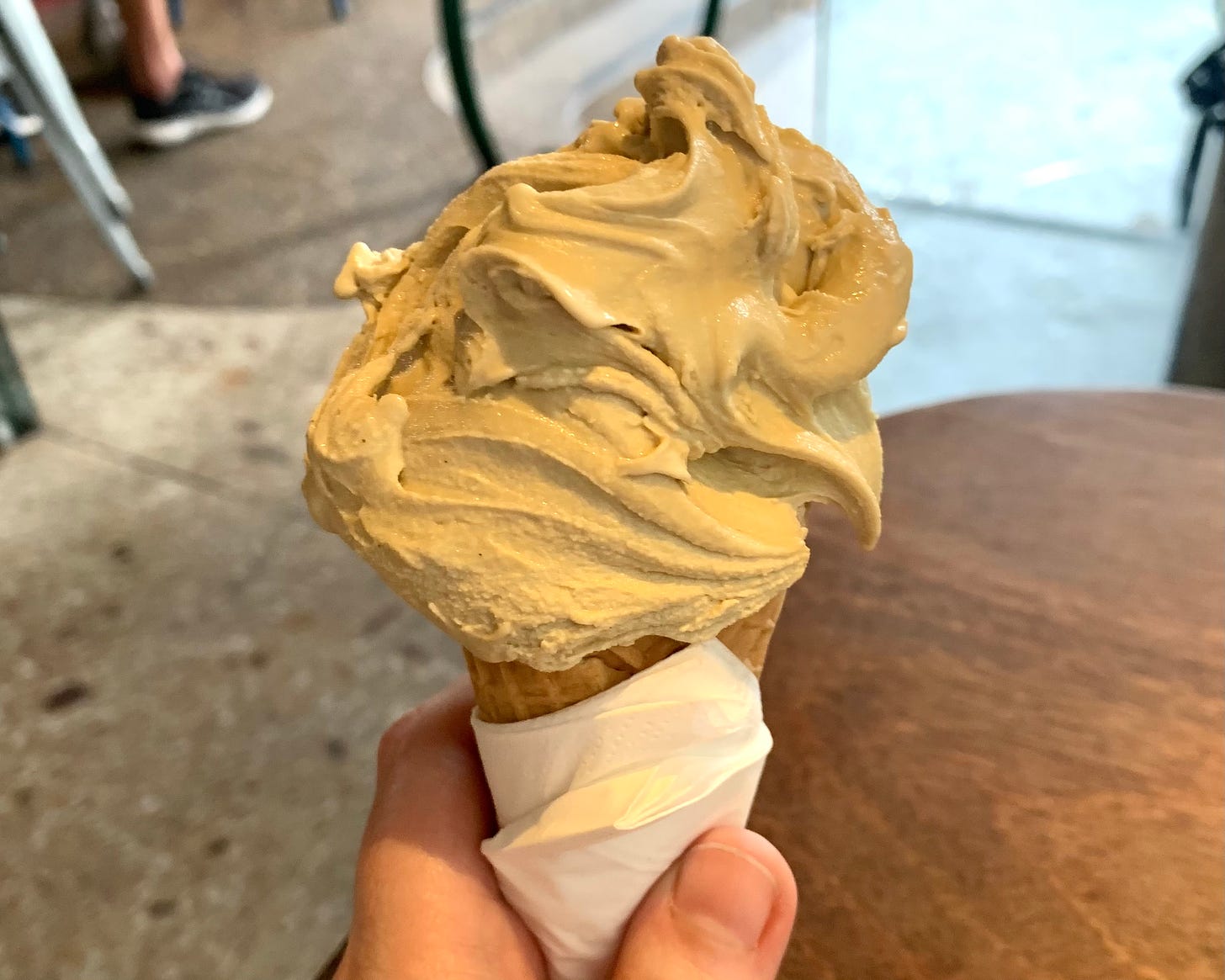 Pistachio Gelato from Spring St Grocer Melbourne