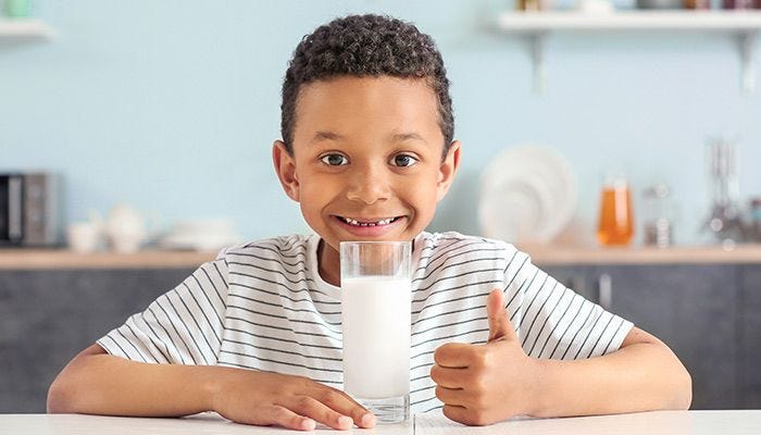 Growing kids need real meat and dairy