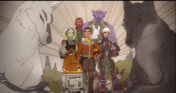 Breaking Down STAR WARS REBELS' Final Minutes - Nerdist