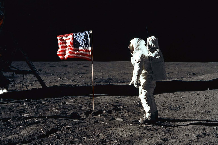 Moon flags still standing - ABC News