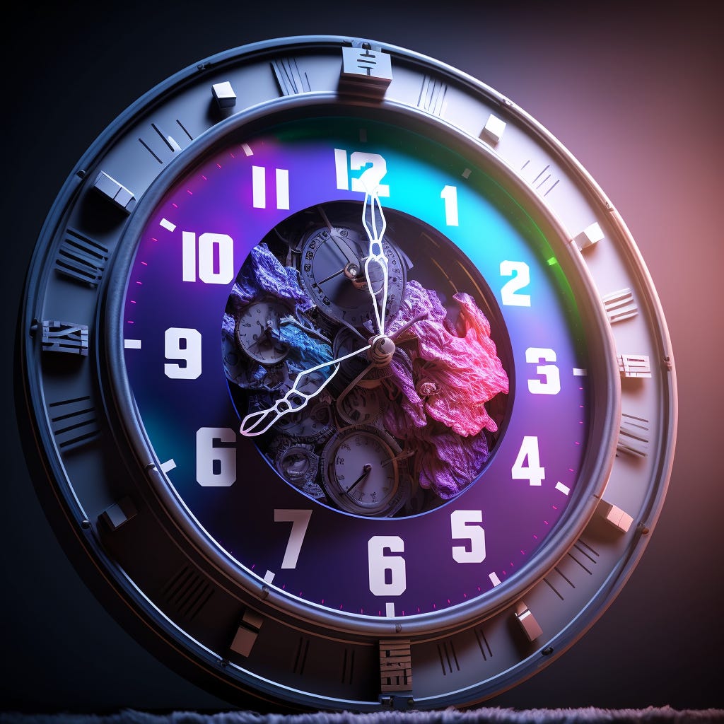 masterpiece analog clock, Ultra Instinct, Super Detailed, Studio Lighting, Ultra HD, 4k, colorful, High detail, cinematic, Color Grading, Editorial Photography, RTX, Shot on 80mm, VFX, SFX, color, cinematic, HDR, 4k, high quality, cartoon, 8k, camera shots, anime, dramatic,3D,