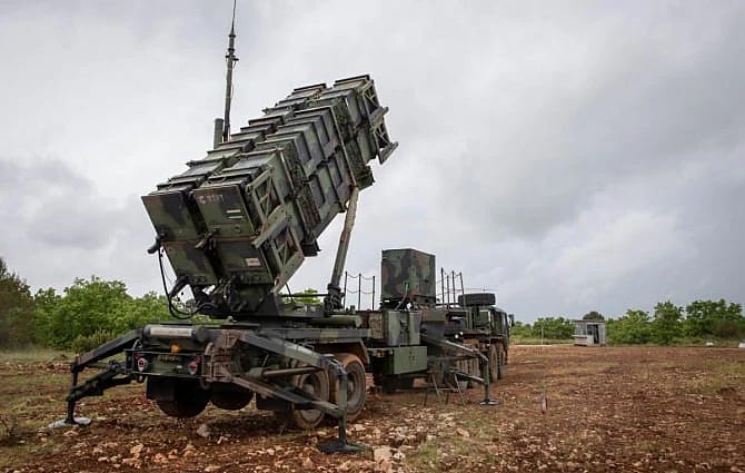 Amerikai Patriot rendszer a NATO manőverek alatt. Forrás: NATO