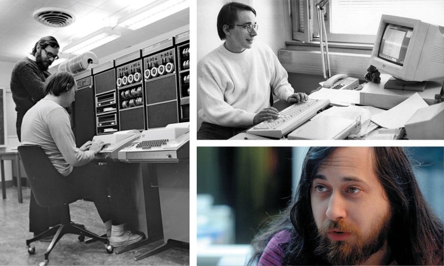 Da Torvalds a Stallman passando per Linux