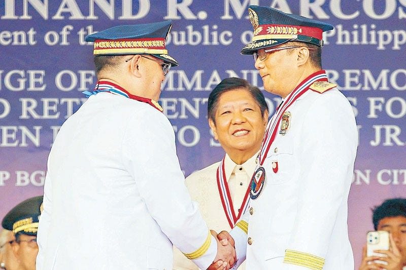 New top cop vows to continue cleansing