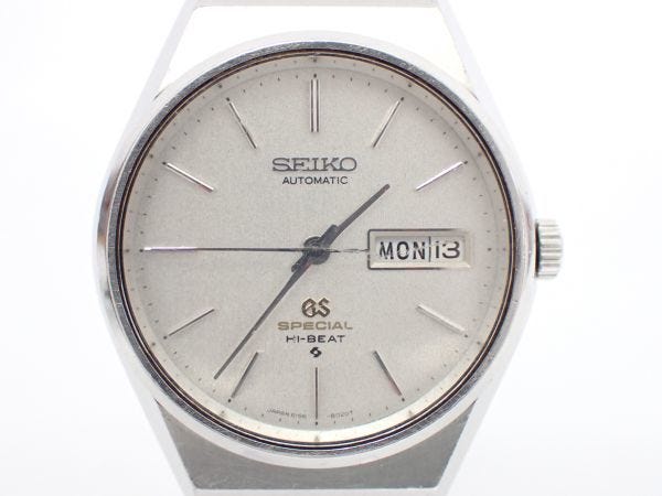 GRAND SEIKO グランド セイコー 6156-8040 腕時計 SPECIAL HI-BEAT スペシャル ハイビート GS 自動巻き メンズ 稼働品