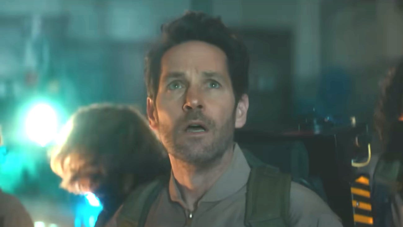 Paul Rudd in Ghostbusters: Frozen Empire