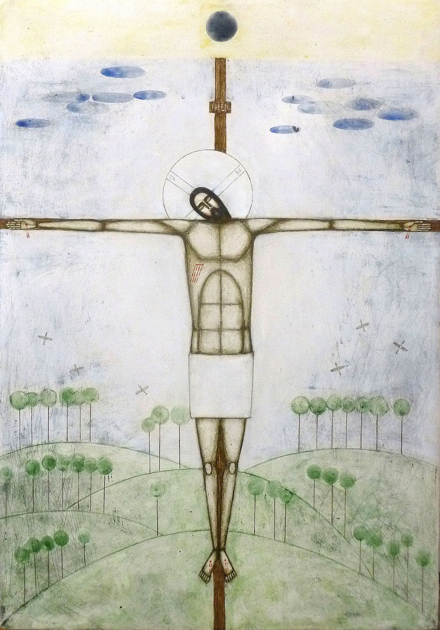 Crucifixion by Natalya Rusetska