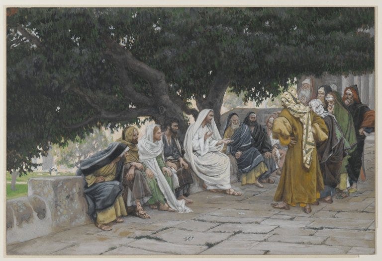 File:Brooklyn Museum - The Pharisees and the Saduccees Come to Tempt Jesus  (Les pharisiens et les saducéens viennent pour tenter Jésus) - James Tissot  - overall.jpg - Wikimedia Commons