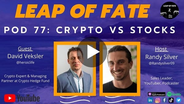 Cryptocurrency vs. Stocks: What’s The Better Choice? | Leap of Fate Pod 77