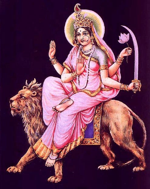 Navratri 2022: Worshiping Maa Katyayani Gives All Kinds Of Success And  Stopped Work Starts. - Navratri 2022: मां कात्यायनी का पूजन करने से मिलती  है सभी प्रकार की सफलता और रुके काम