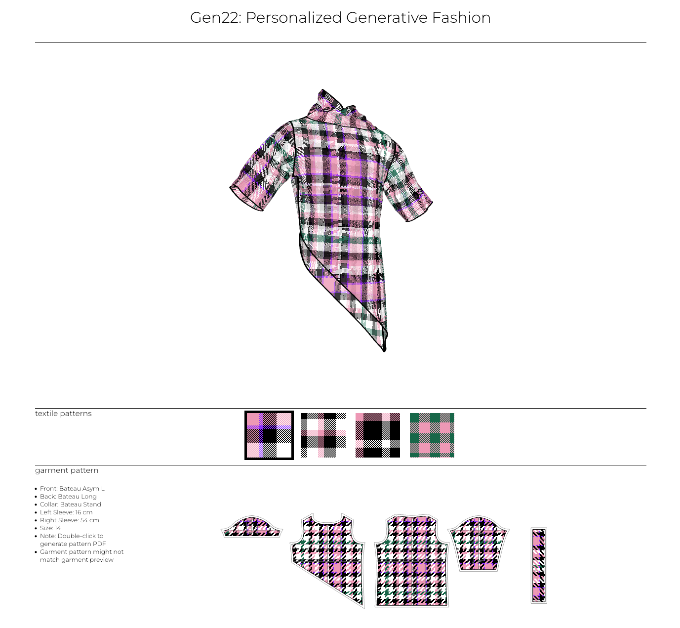 Gen22: Personalized Generative Fashion by Luis Fraguada