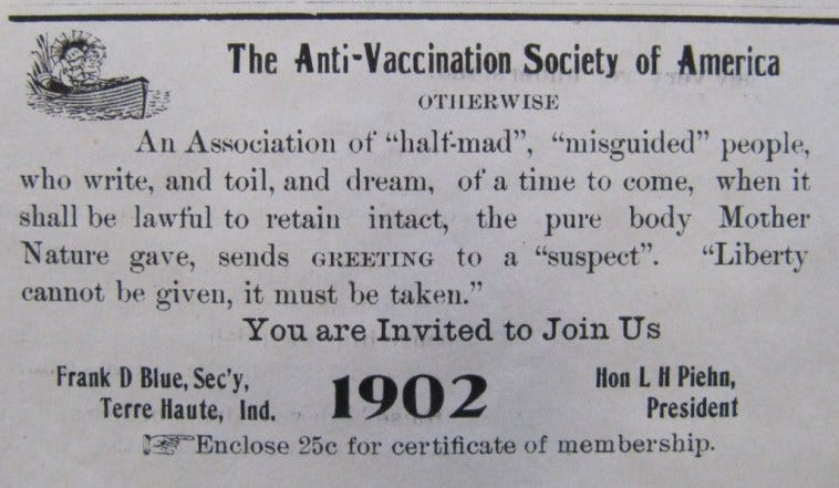 Rash Decisions: Anti-vaccination Movements in Historical Perspective | Origins