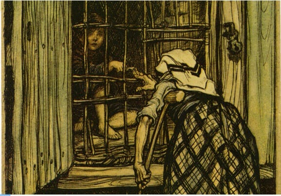 illustration for Hansel and Gretel